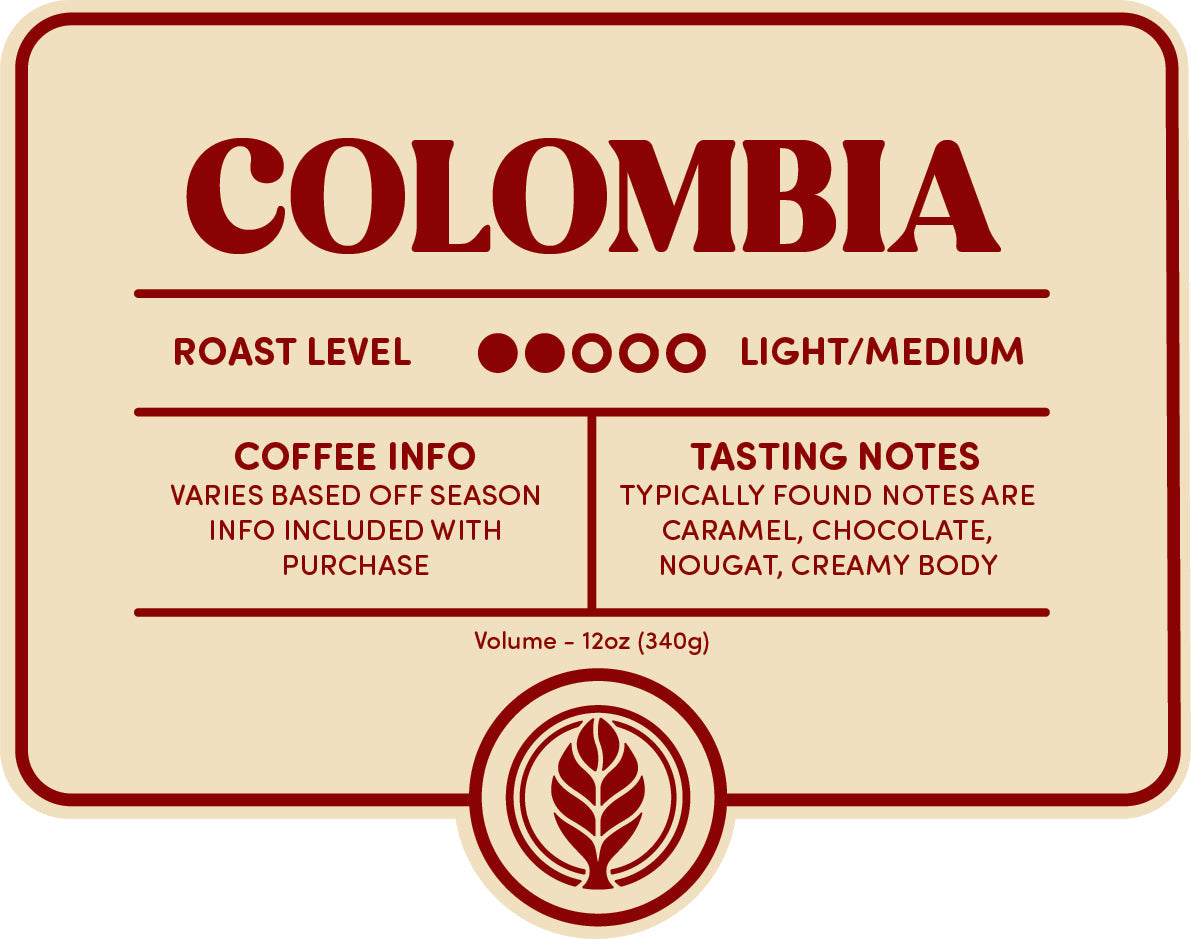 Coffee - Rotating Colombia - Black Elm Coffee