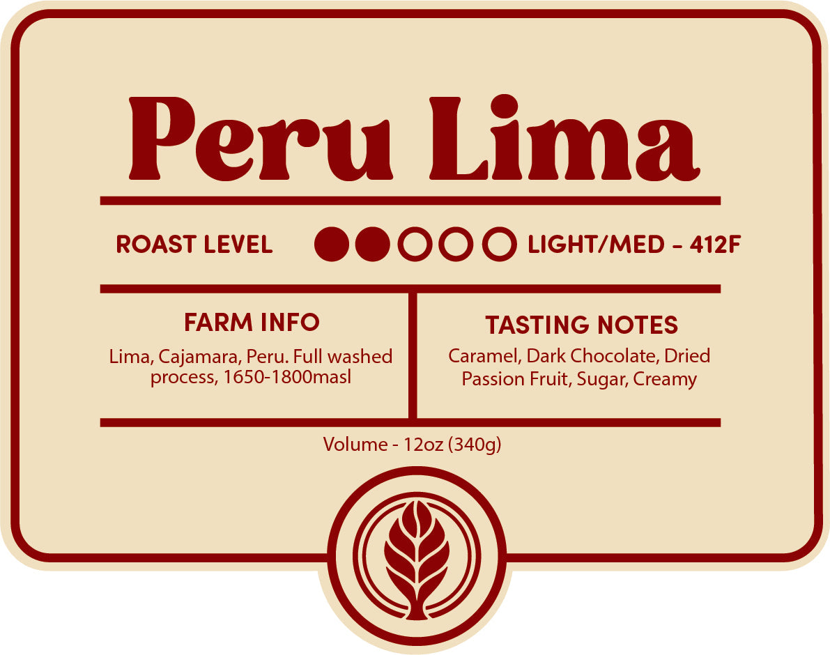 Coffee - Peru Lima - Black Elm Coffee