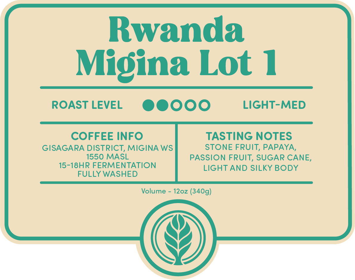 Rwanda Migina Lot 1 Coffee