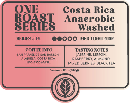 ONE ROAST SERIES #14 Costa Rica Anaerobic Washed