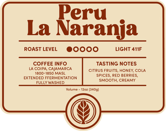 Peru La Naranja Coffee