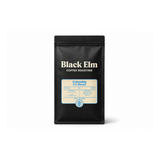 Colombia EA Decaf — Sweet Nougat, Almonds, Tart, Smooth | Black Elm Coffee