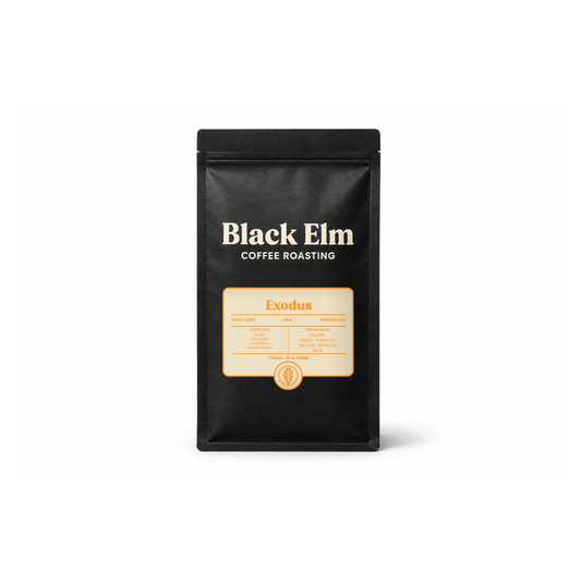 Exodus — Cherry, Sweet Tobacco, Nougat, Smooth | Black Elm Coffee